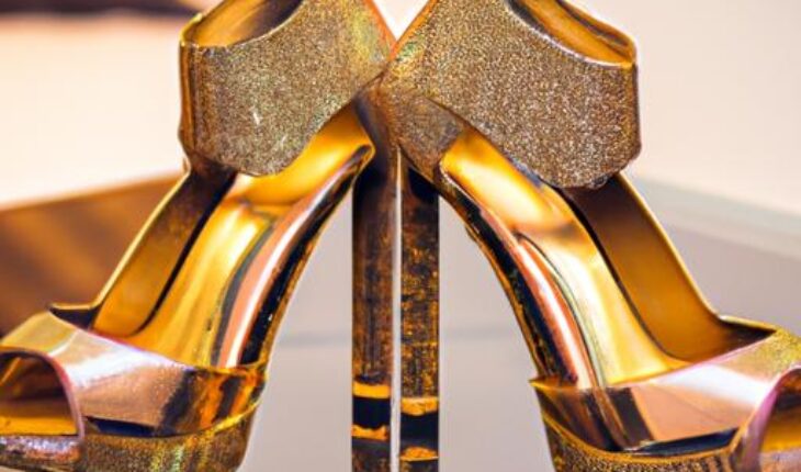 Shining in Style: Unveiling the Elegance of Gold High Heels